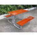 ISO9001 certified wooden picnic table and bench,garden table and bench